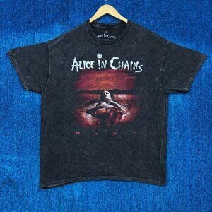 Alice In Chains Dirt Seattle WA Est 1987 Grunge Band Tee XL
